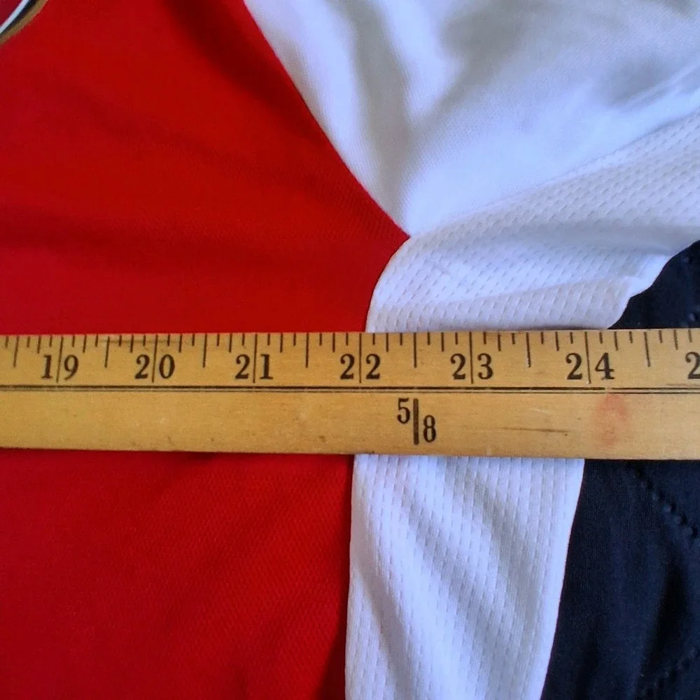 Puma Arsenal FC Soccer Jersey Men's XL Red White 2015-2016 Football Home